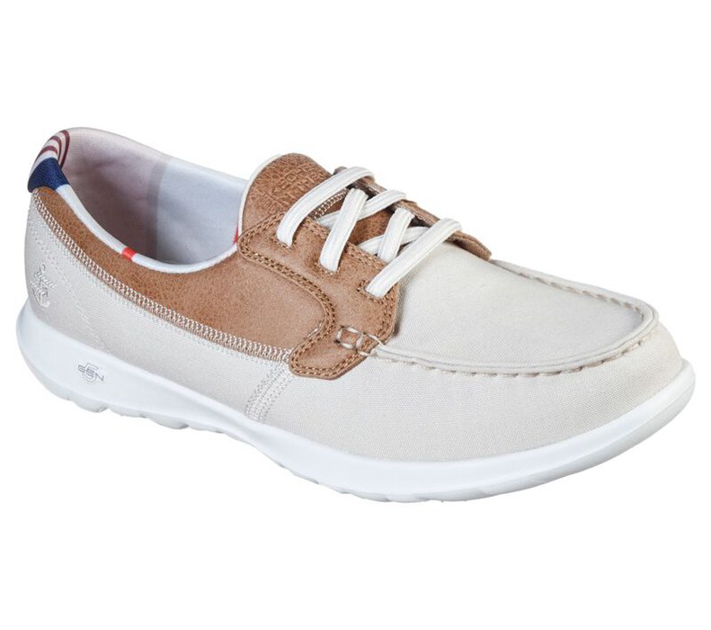 Skechers Dam Beige Snörskor - Gowalk Lite - Playa Vista - Sverige (CRLTY-9613)
